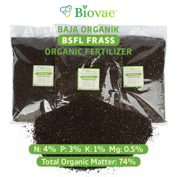 BiovaeFrass™ | Organic Fertilizer | All Natural | BSFL Frass